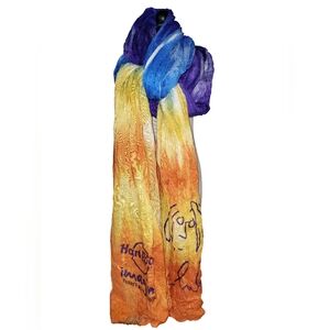 Limited Edition Hard Rock Cafe John Lennon "Imagine There's No Hunger" Scarf